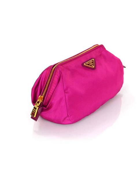 prada cosmetic bag pink|prada cosmetic bag nylon.